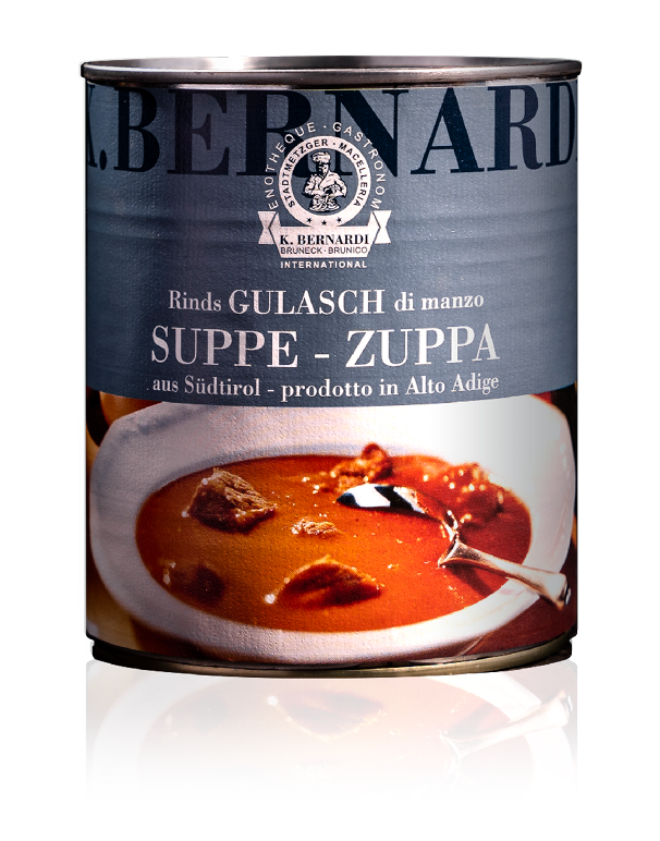 Prodotto foto prodotto zuppa di gulasch di manzo di K.BERNARDI