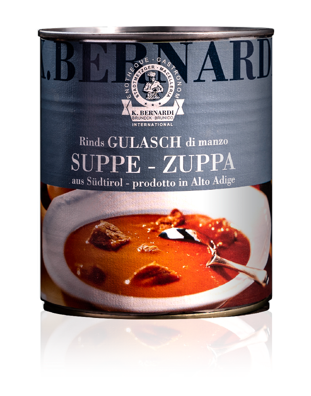 Produktfoto Rindsgulaschsuppe von K.BERNARDI